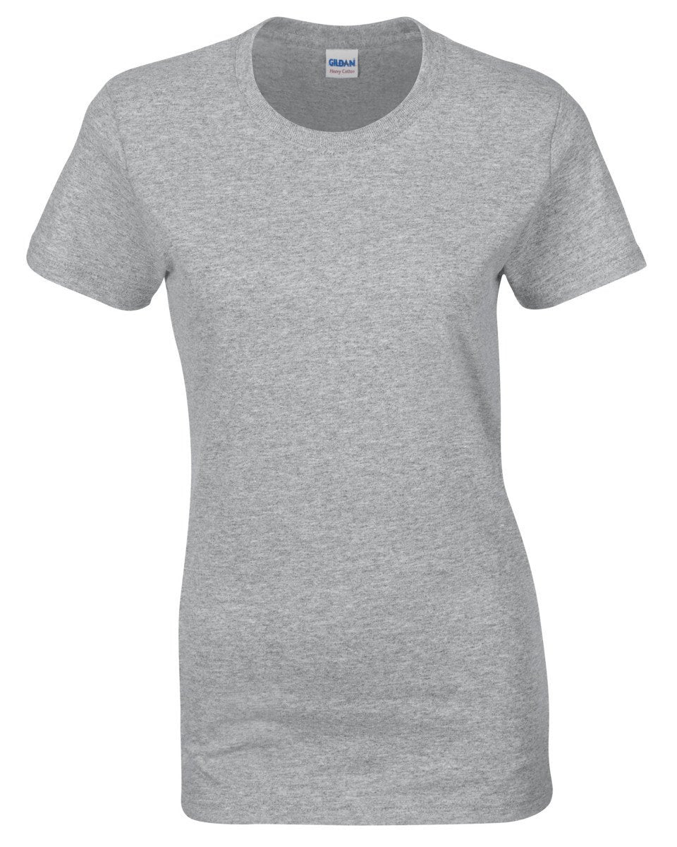 Gildan Ladies Heavy Cotton T-shirt - Print Chimp