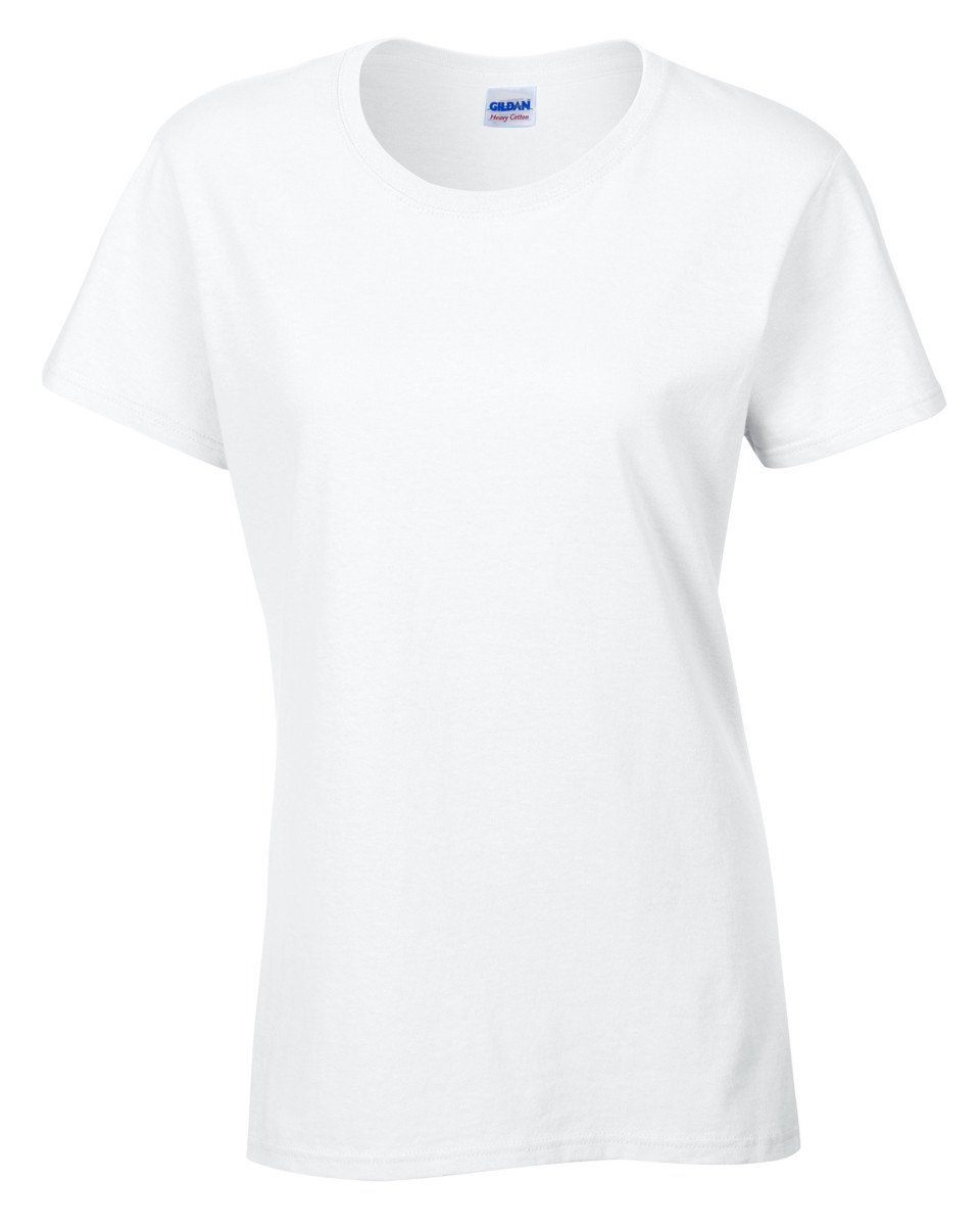 Gildan Ladies Heavy Cotton T-shirt - Print Chimp
