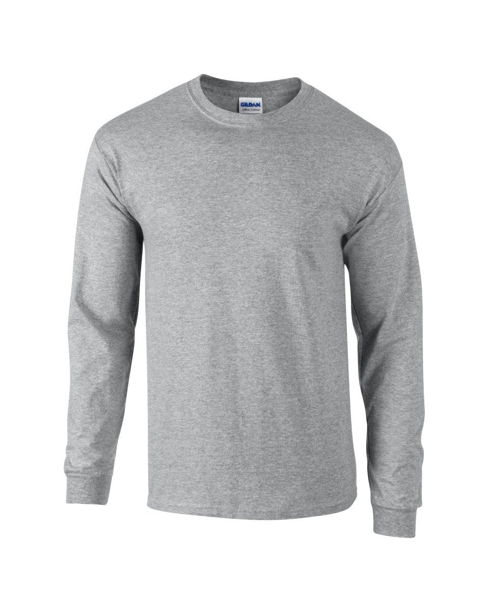 Gildan Ultra Cotton Long Sleeve T-shirt - Print Chimp