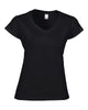 Gildan Ladies Softstyle V-Neck T-shirt - Print Chimp