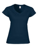 Gildan Ladies Softstyle V-Neck T-shirt - Print Chimp