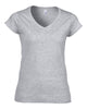 Gildan Ladies Softstyle V-Neck T-shirt - Print Chimp