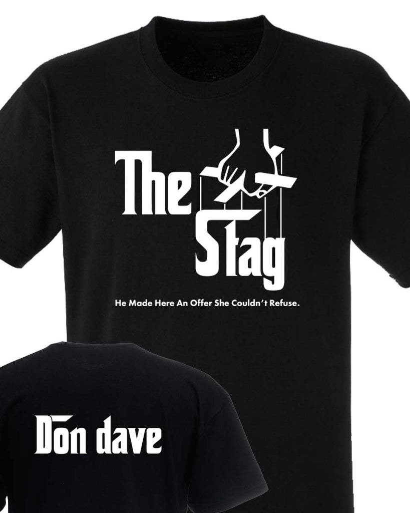 Godfather Style Stag Do T Shirt - Print Chimp