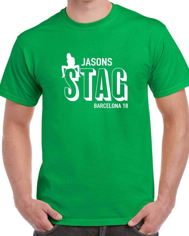 Personalised Stag Do T Shirt - Print Chimp