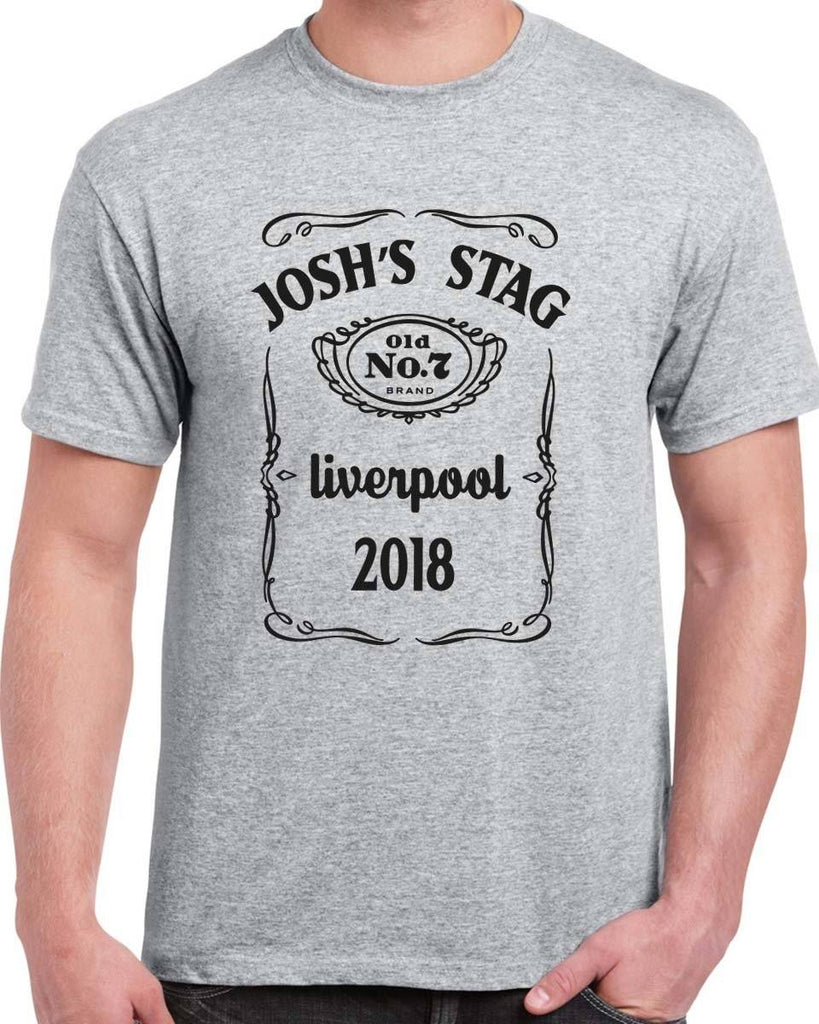 JD Personalised Stag Do T-shirt - Print Chimp
