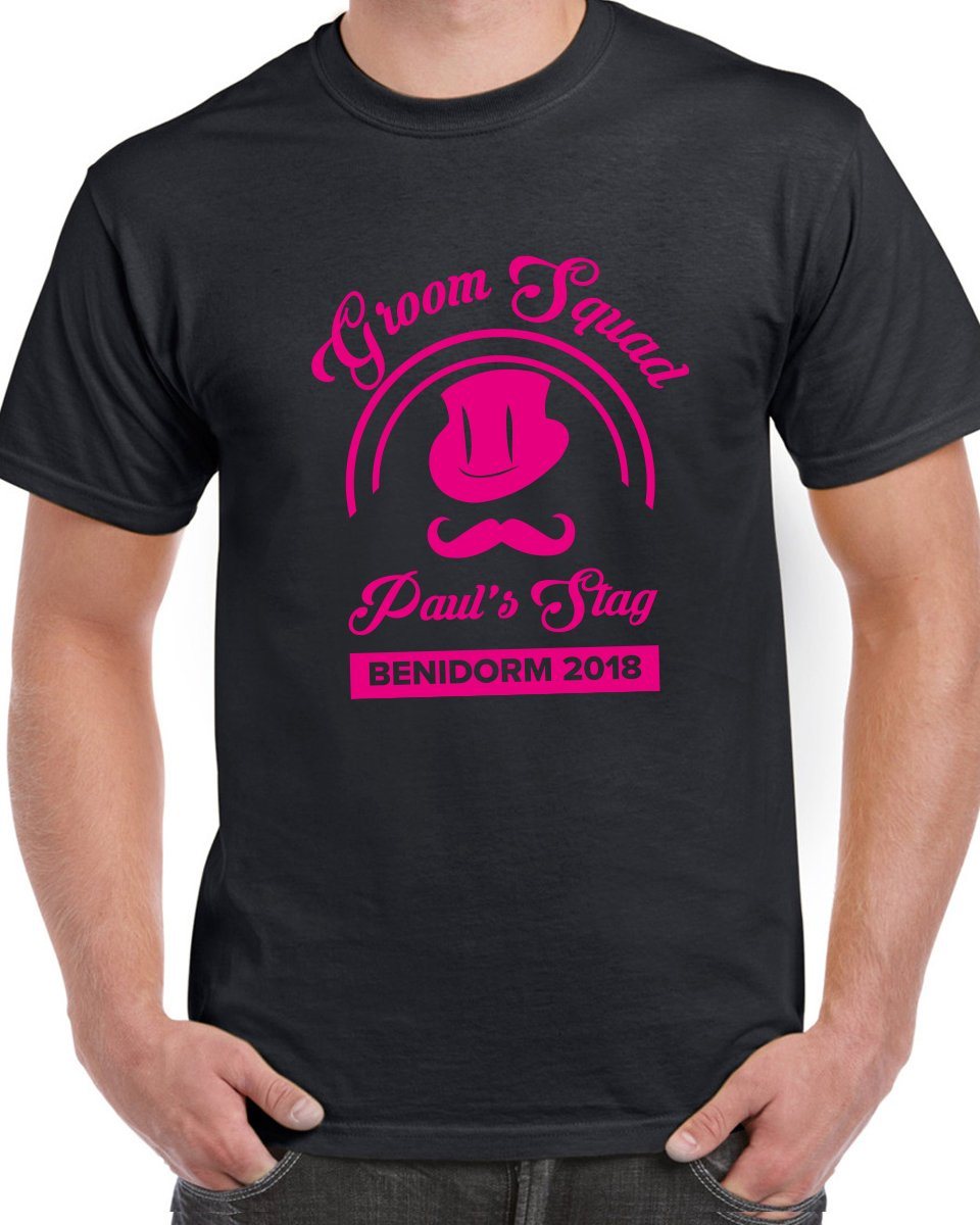 Groom Squad Stag T Shirt - Print Chimp