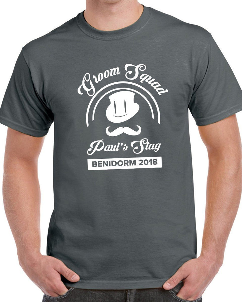 Groom Squad Stag T Shirt - Print Chimp