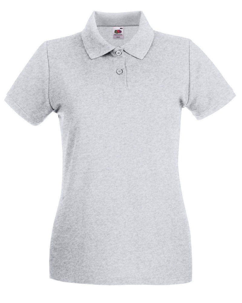 Fruit of the Loom Ladies Premium Polo Shirt - Print Chimp