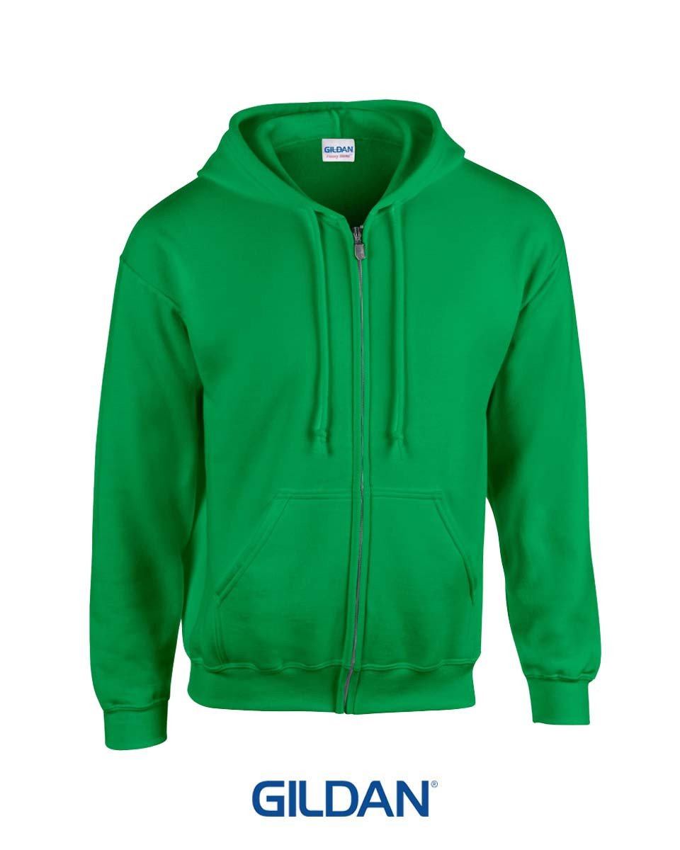 Gildan Heavy Blend Full Zip Hooded Sweatshirt - Print Chimp