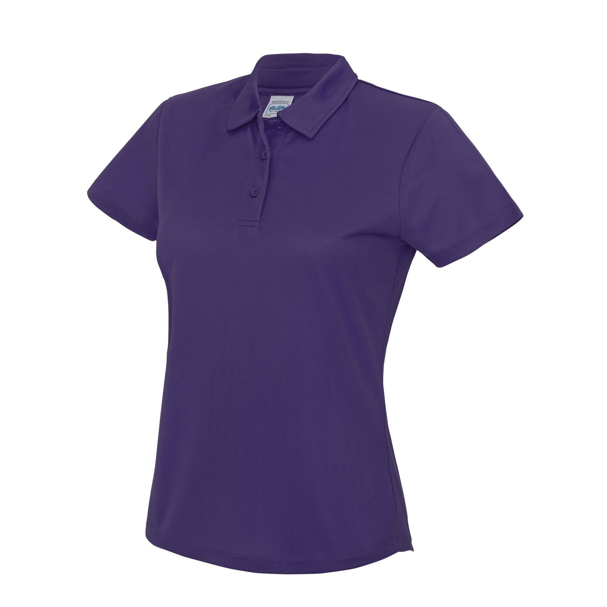 AWDis Just Cool Girlie Wicking Polo Shirt - Print Chimp