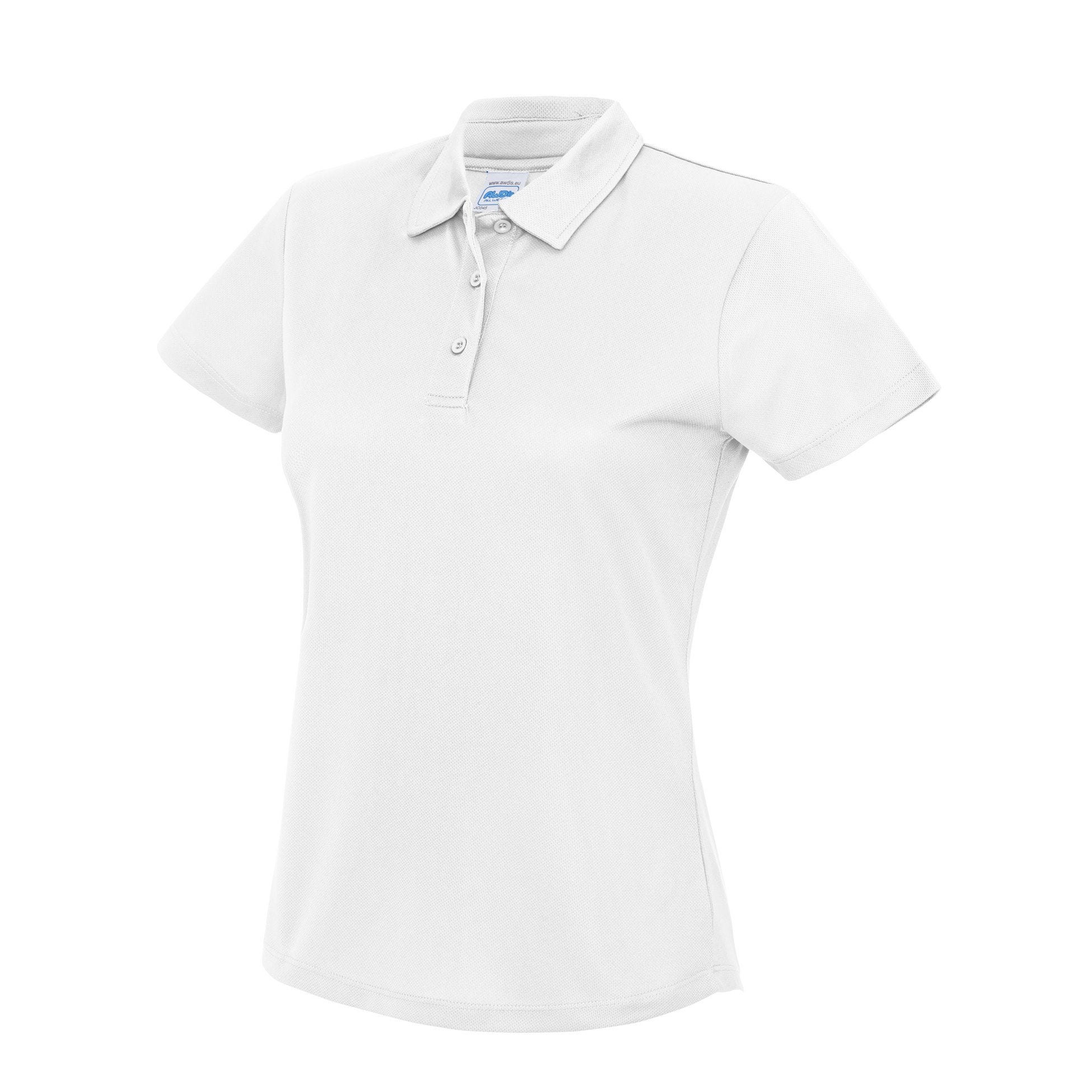 AWDis Just Cool Girlie Wicking Polo Shirt - Print Chimp
