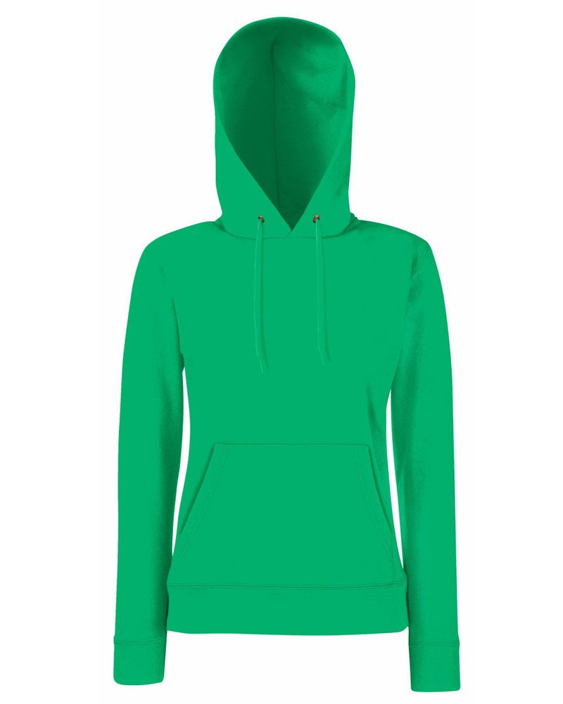 Fruit Of The Loom Lady-Fit Classic Hooded Sweat - Print Chimp