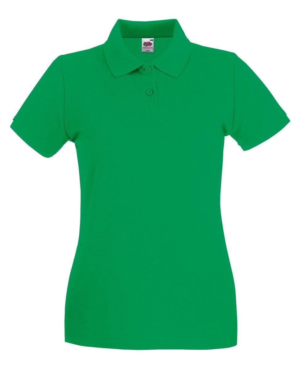 Fruit of the Loom Ladies Premium Polo Shirt - Print Chimp