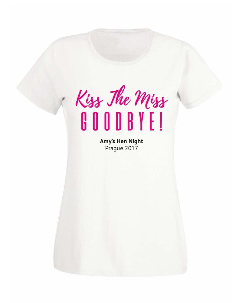 Kiss The Miss Goodbye - Print Chimp