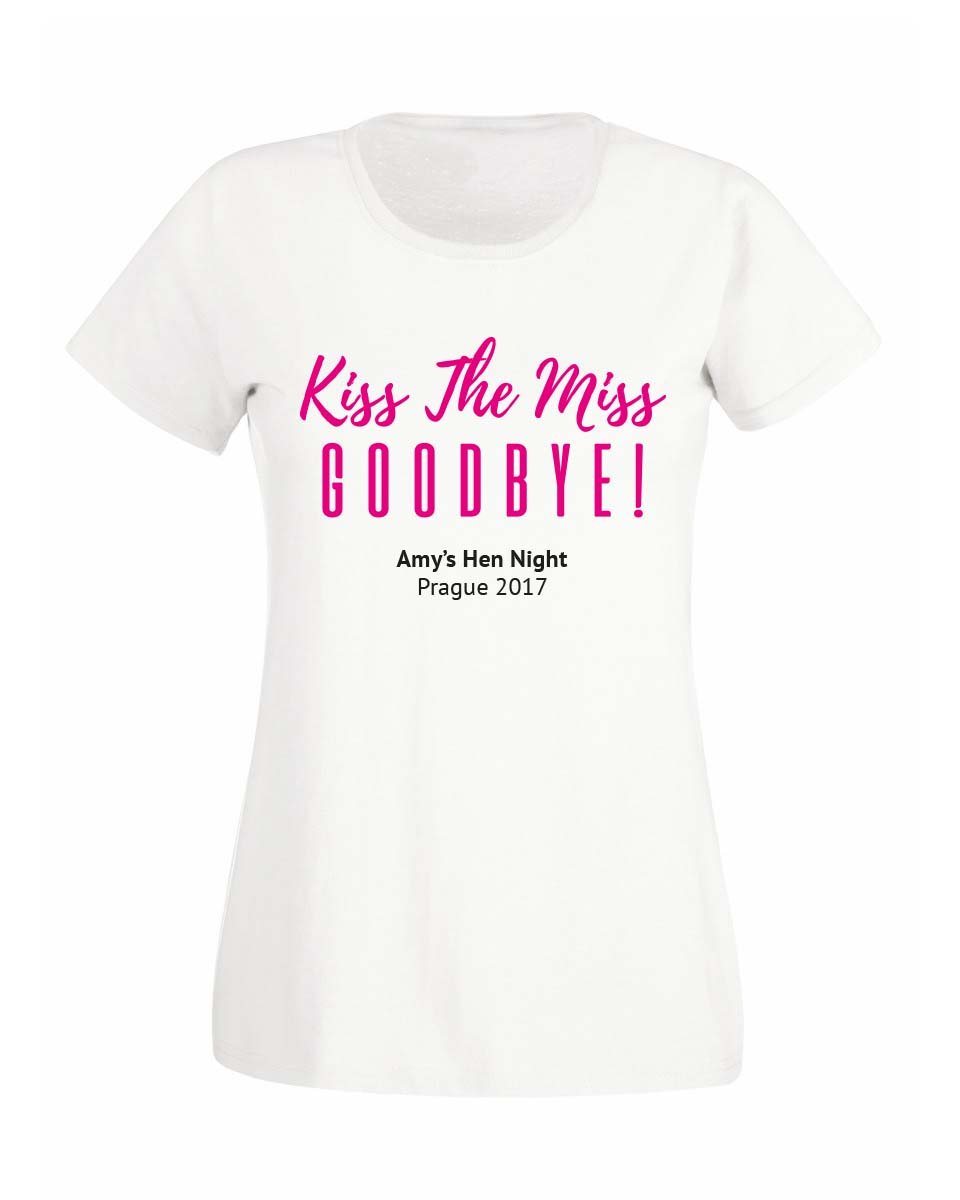 Kiss The Miss Goodbye - Print Chimp