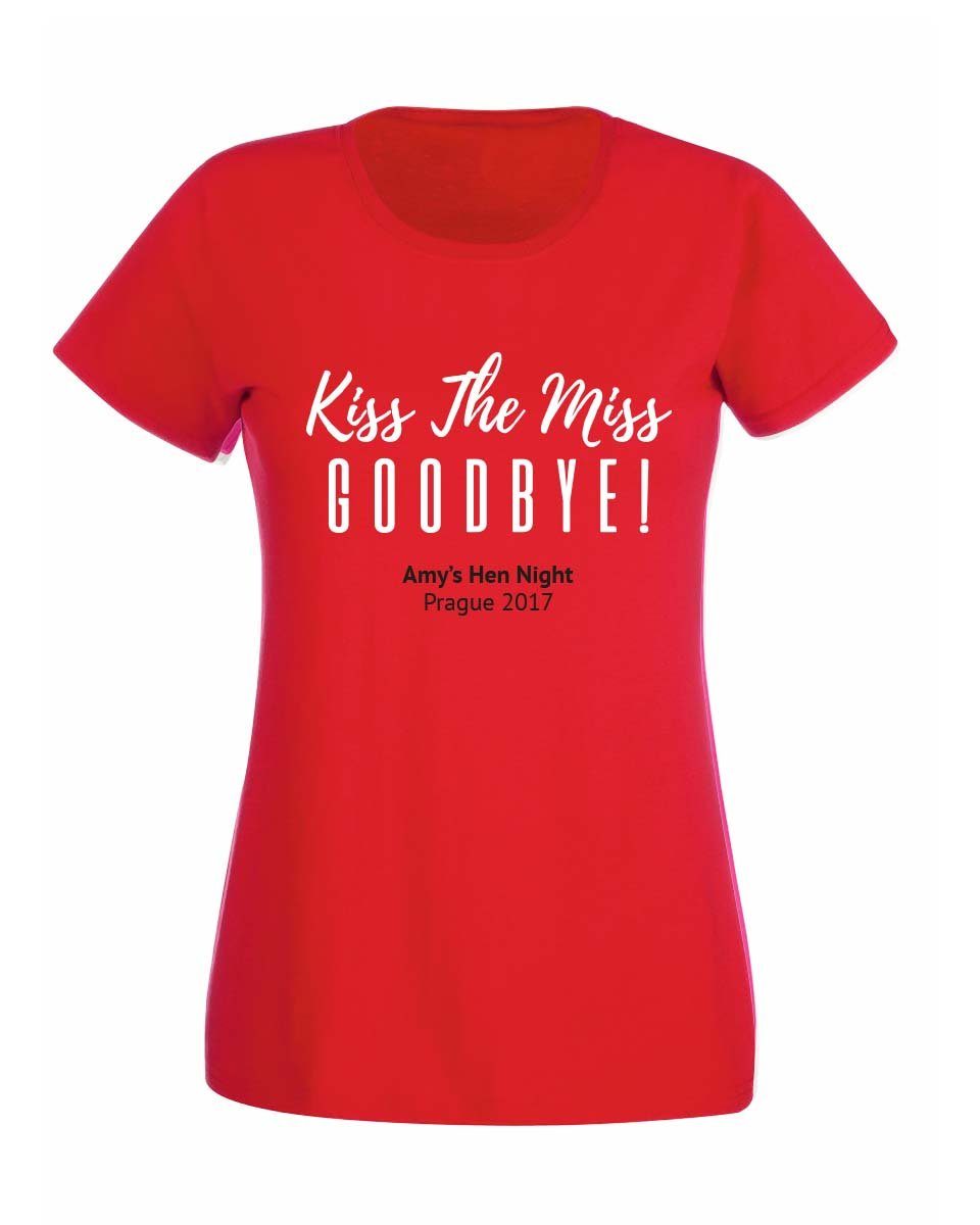 Kiss The Miss Goodbye - Print Chimp
