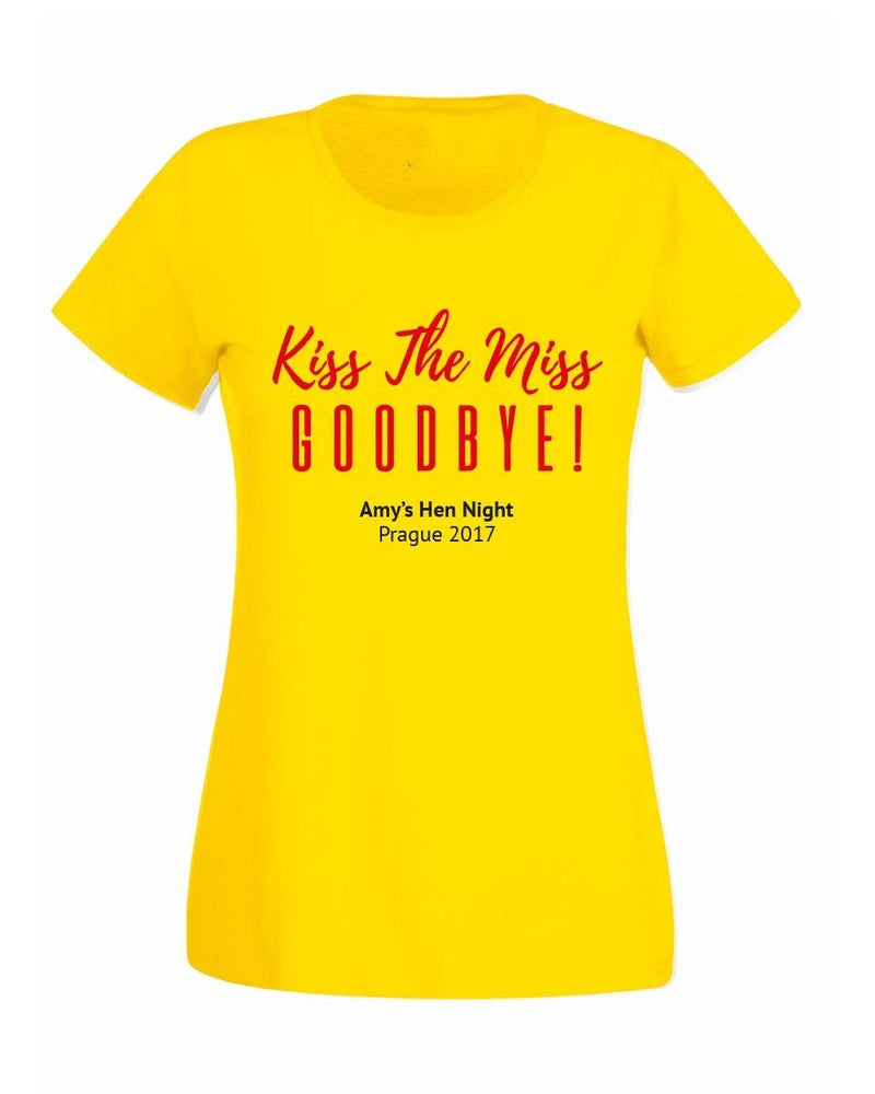 Kiss The Miss Goodbye - Print Chimp