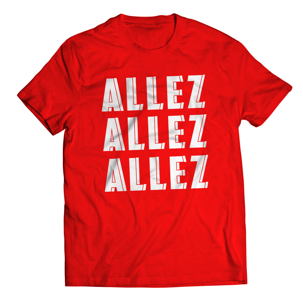 Allez Allez Allez Liverpool T-Shirt - Print Chimp