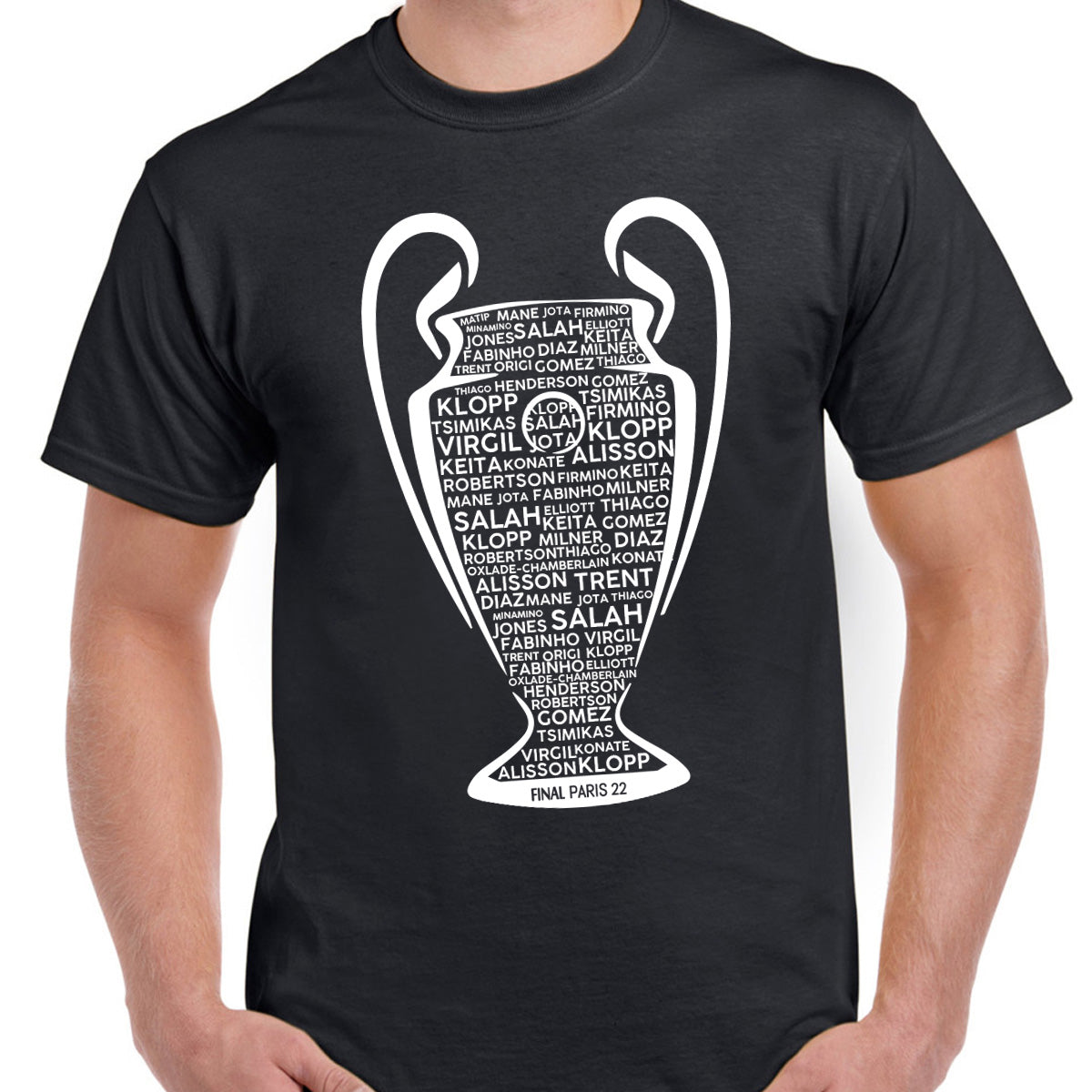 Paris Final Champions Cup - Liverpool T-shirt - Print Chimp