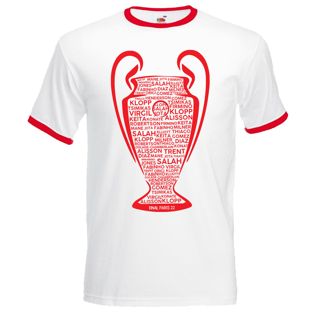 Paris Final Champions Cup - Liverpool T-shirt - Print Chimp