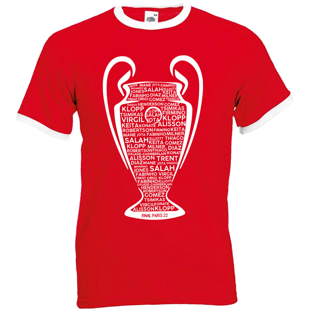 Paris Final Champions Cup - Liverpool T-shirt - Print Chimp