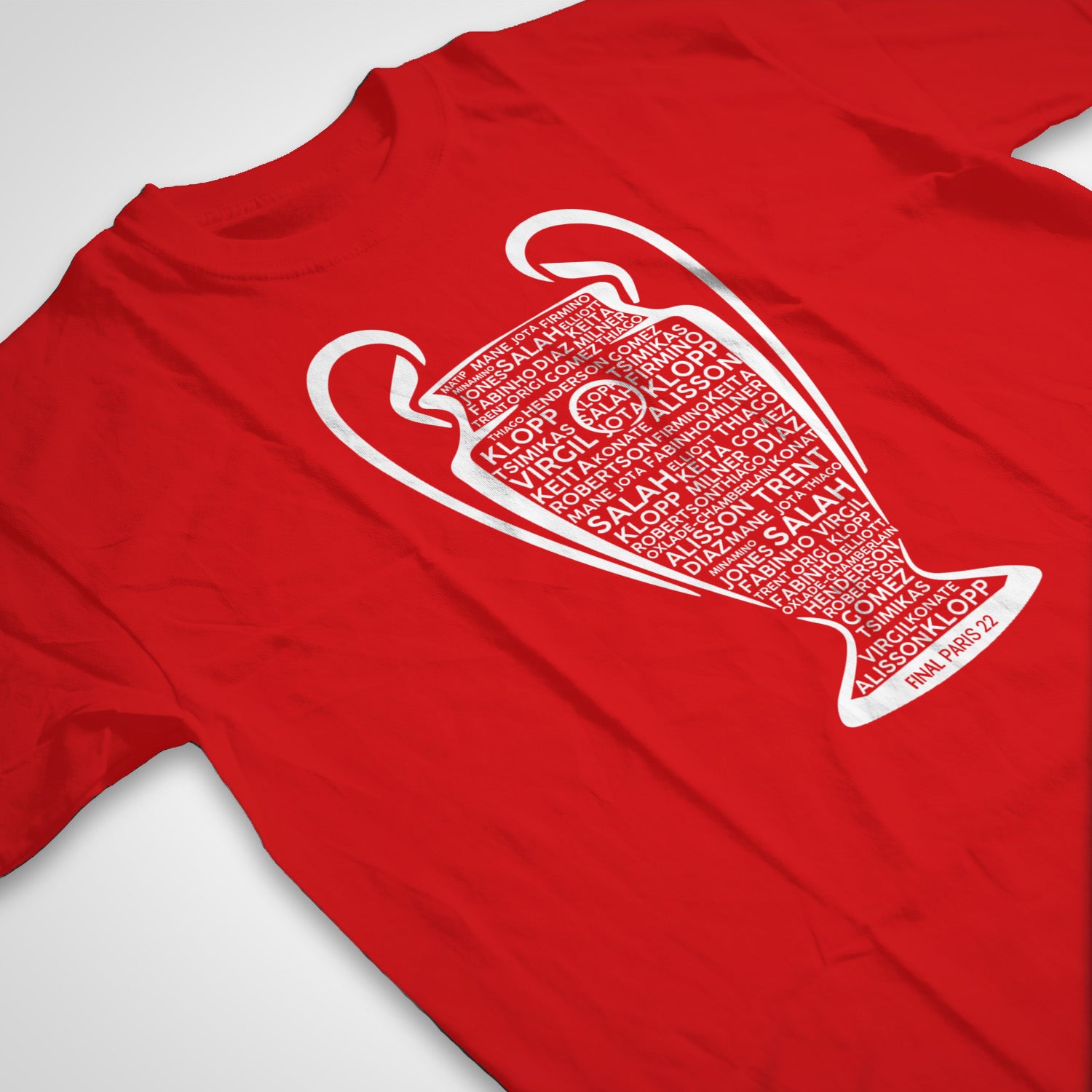 Paris Final Champions Cup - Liverpool T-shirt - Print Chimp