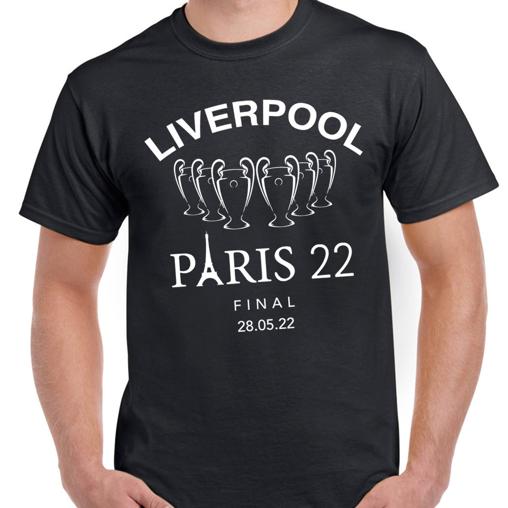 Paris Final 22 - Liverpool T-shirt - Print Chimp