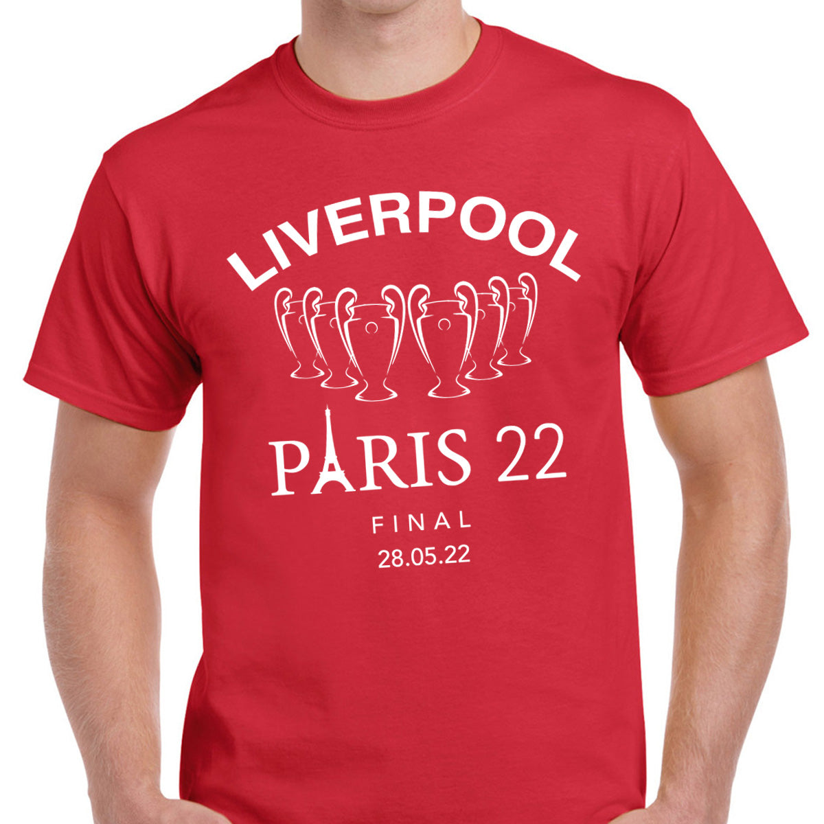 Paris Final 22 - Liverpool T-shirt - Print Chimp