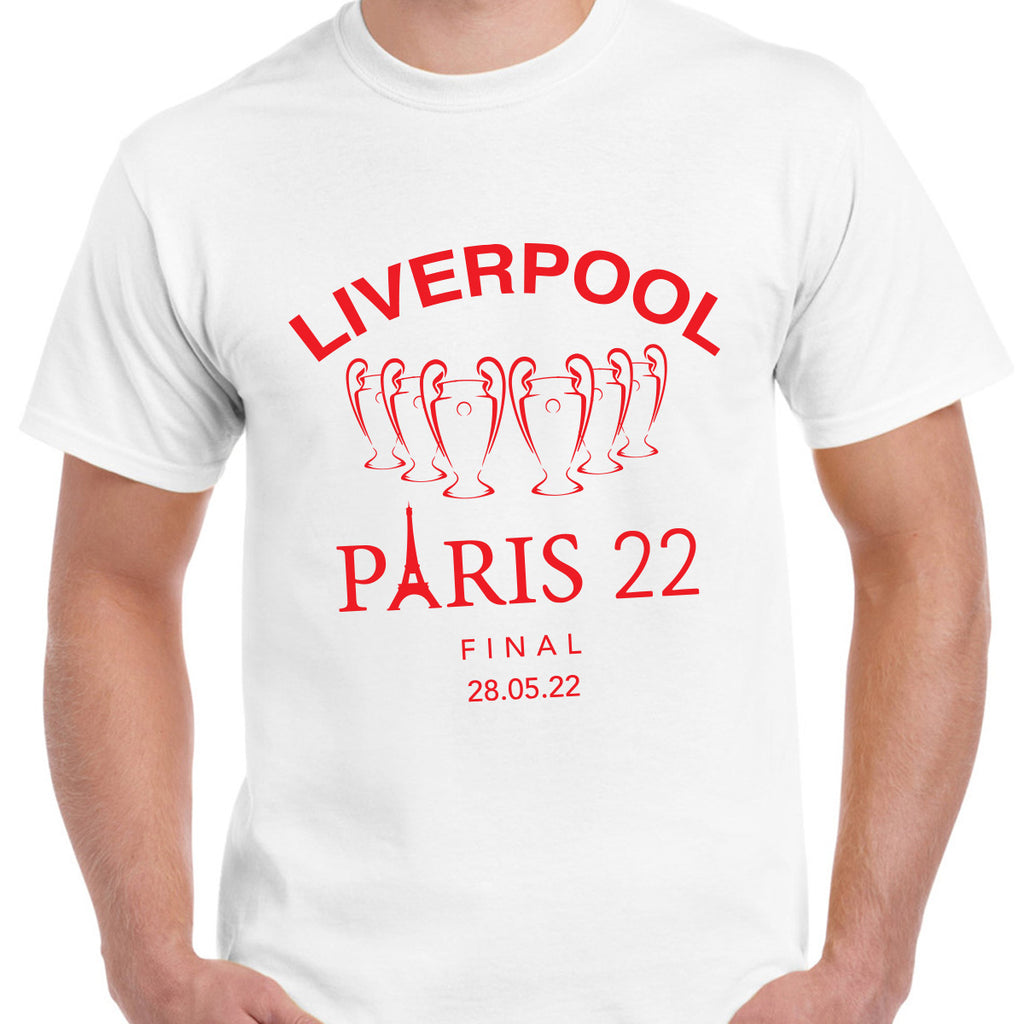Paris Final 22 - Liverpool T-shirt - Print Chimp