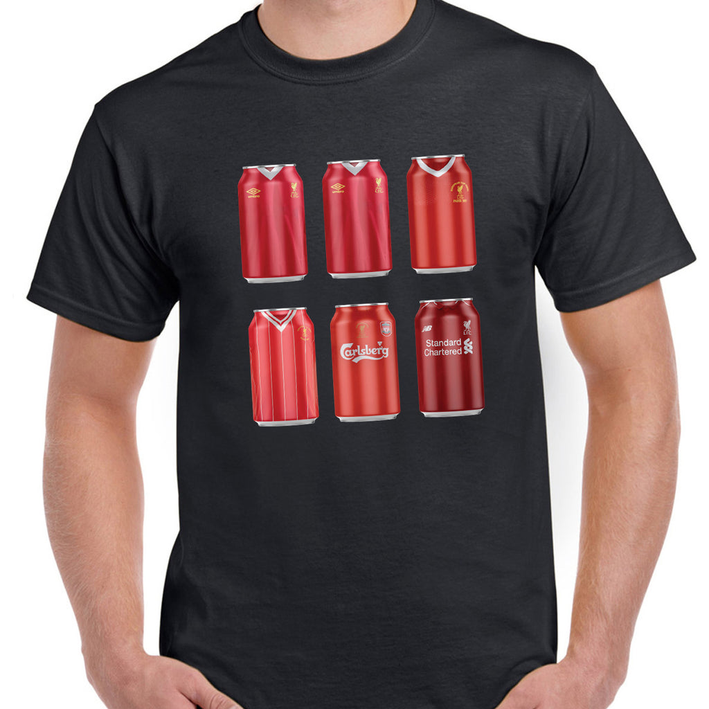 Euro Kit Cans - Liverpool T-Shirt - Print Chimp