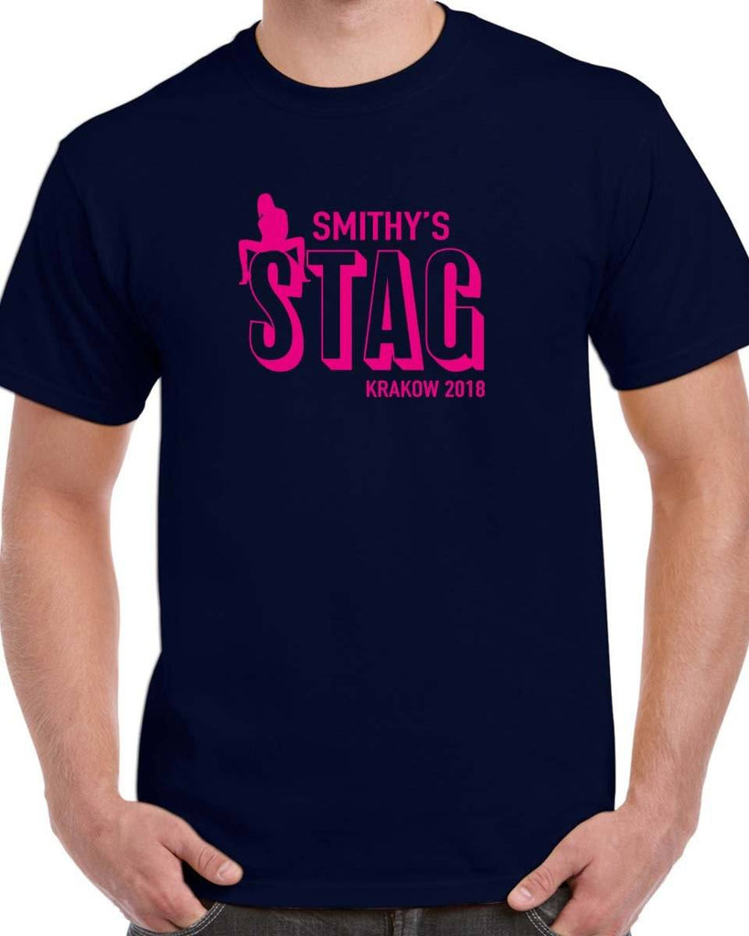 Personalised Stag Do T Shirt - Print Chimp