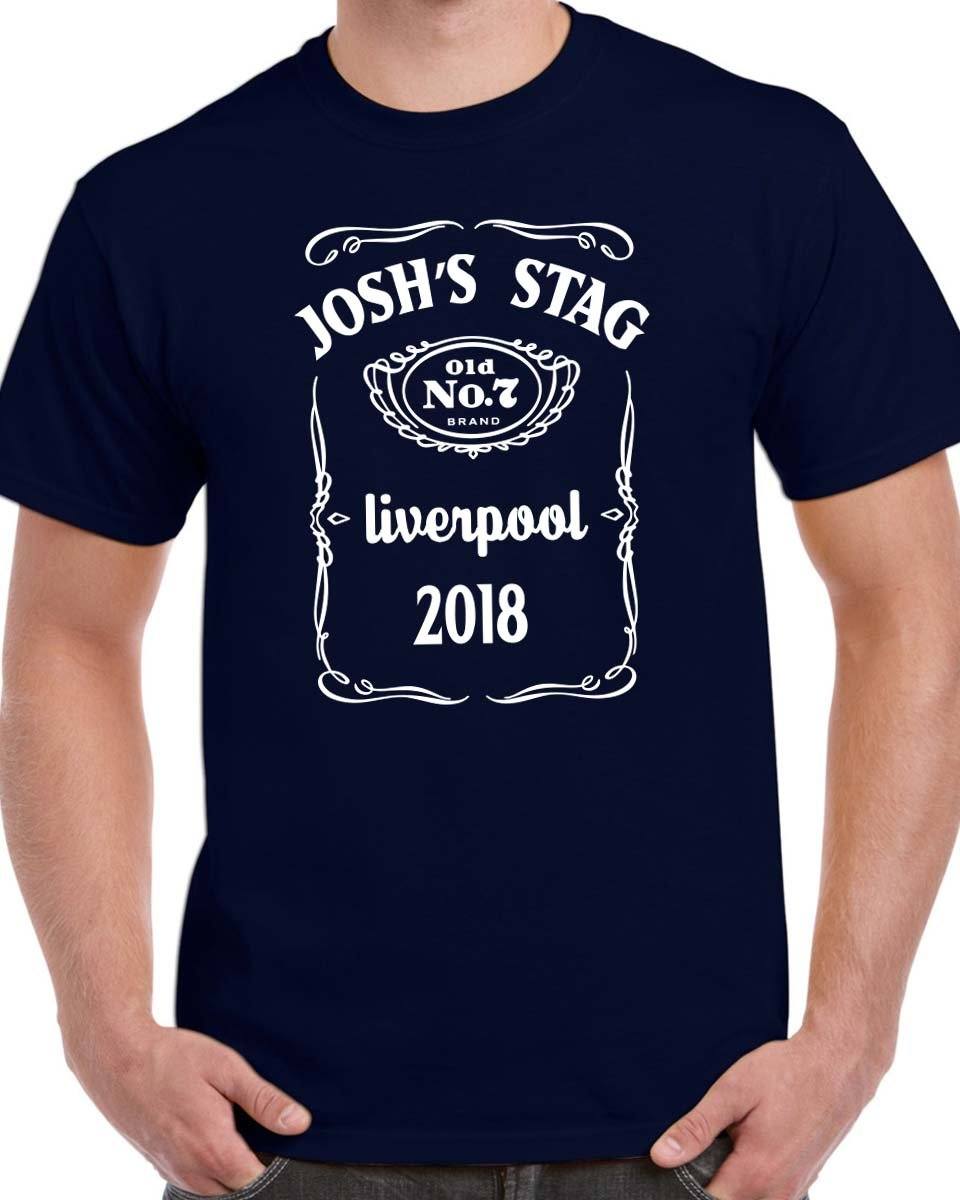 JD Personalised Stag Do T-shirt - Print Chimp