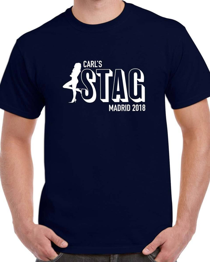Personalised Stag Do T-shirt - Print Chimp
