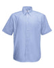 Fruit Of The Loom Men's Short Sleeve Oxford Shirt - Print Chimp