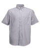 Fruit Of The Loom Men's Short Sleeve Oxford Shirt - Print Chimp
