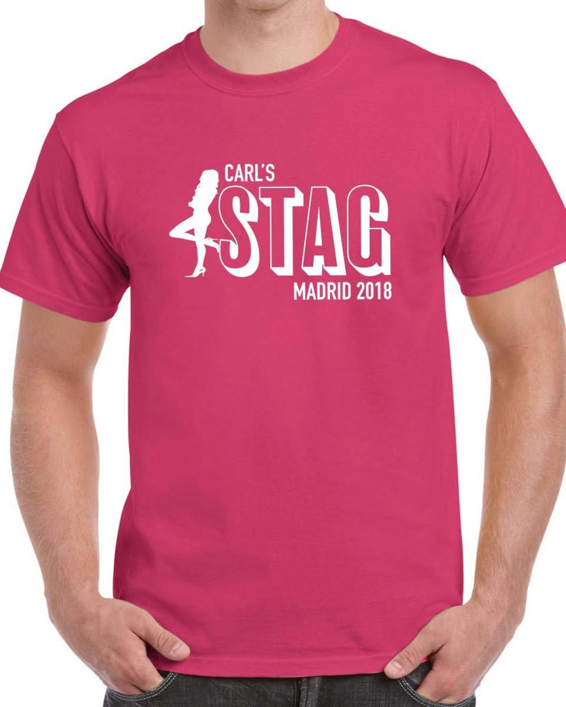 Personalised Stag Do T-shirt - Print Chimp