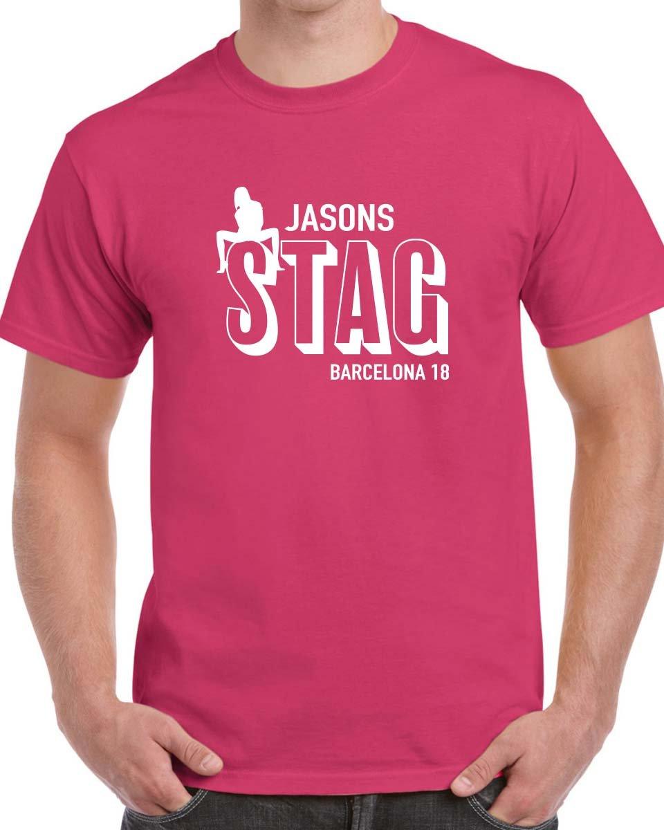 Personalised Stag Do T Shirt - Print Chimp