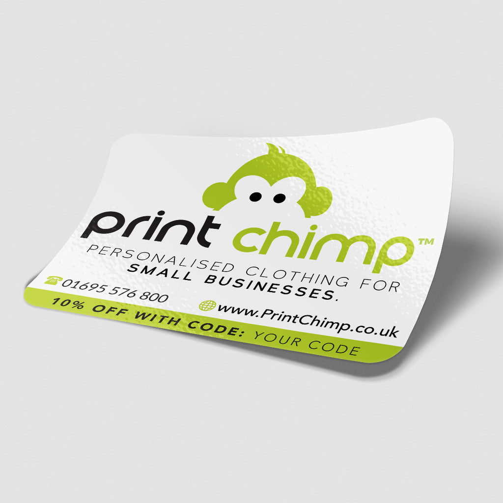 Print Chimp Referral Cards & Stickers - Print Chimp