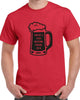 Personalised Beer Stag Do T-shirt - Print Chimp