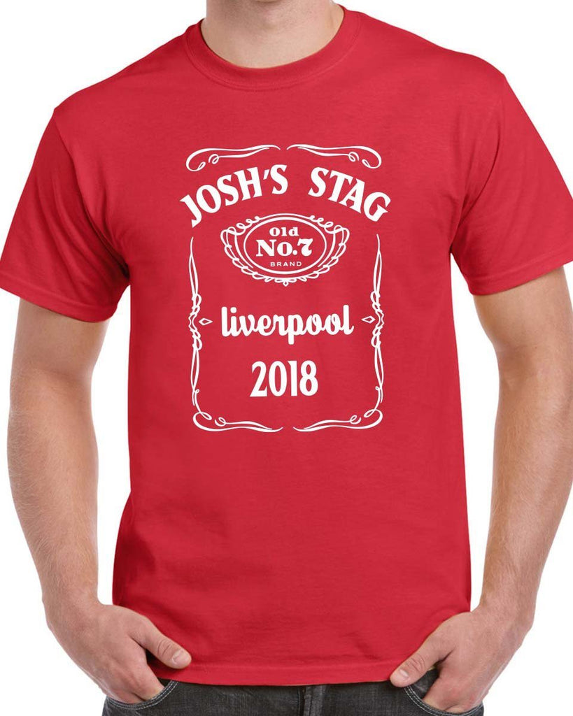 JD Personalised Stag Do T-shirt - Print Chimp