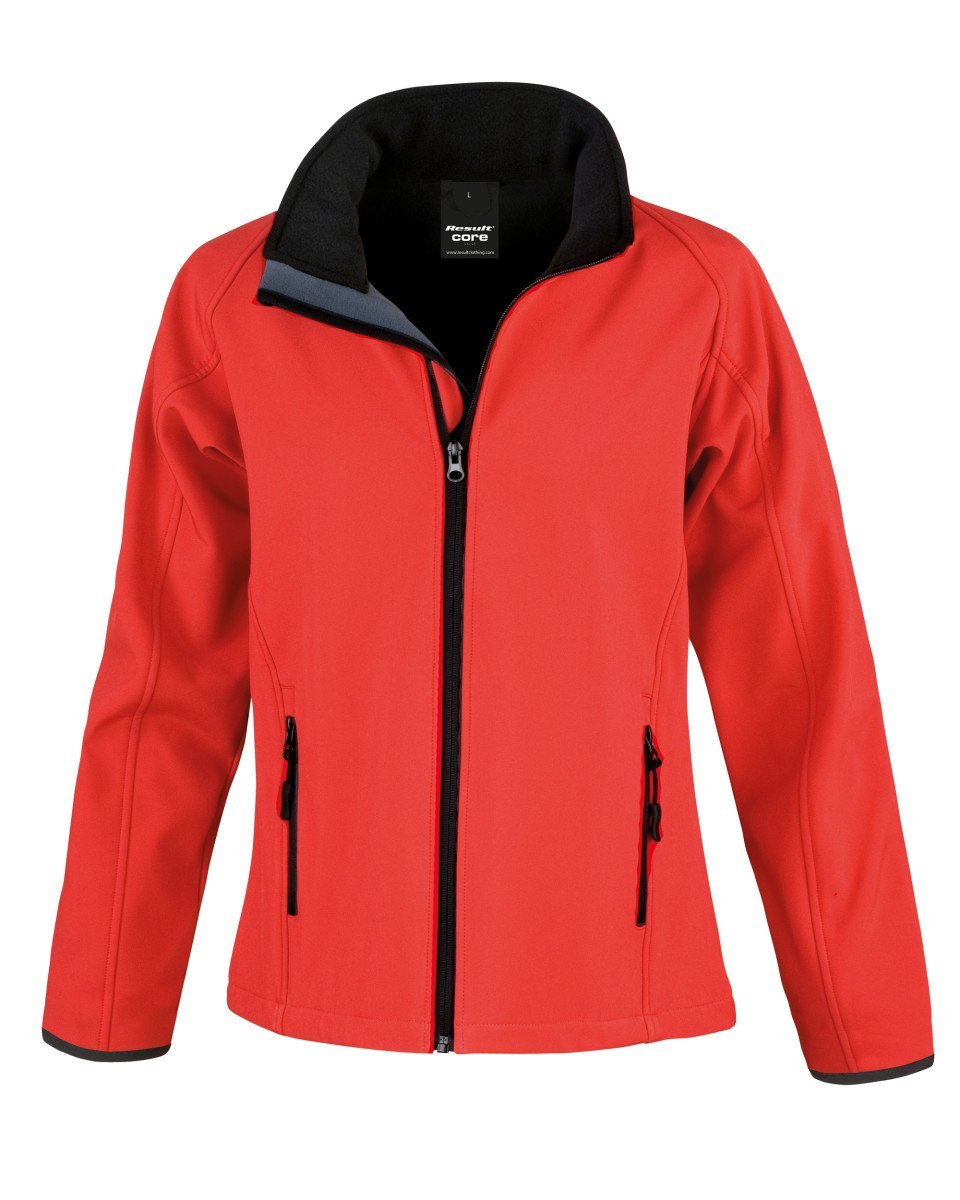 Result Core Ladies Printable Softshell Jacket - Print Chimp