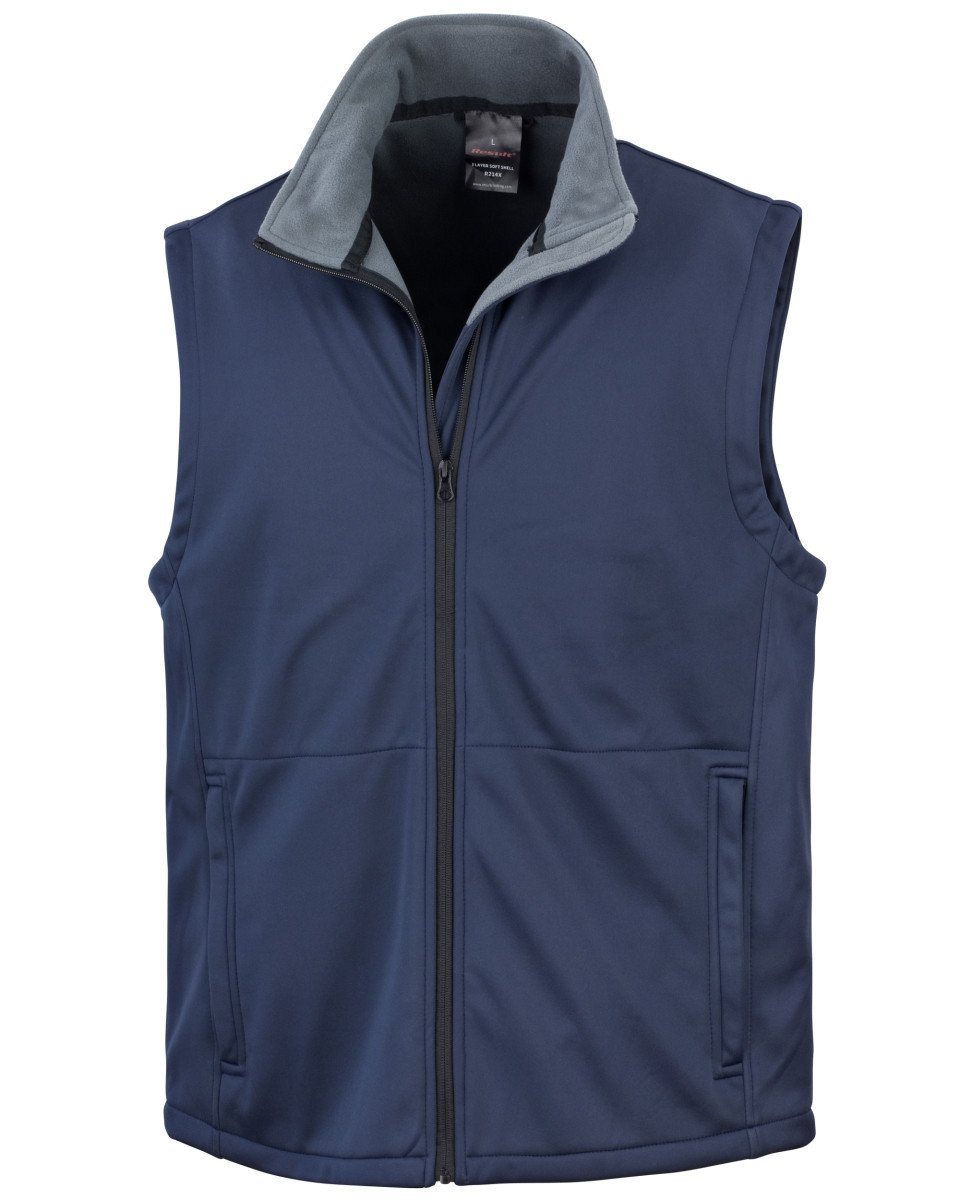 Result Core Softshell Bodywarmer - Print Chimp