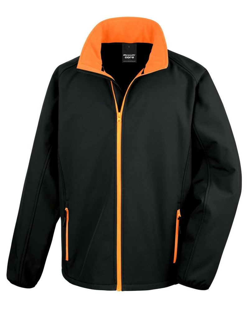 Result Core Men's Printable Softshell Jacket - Print Chimp