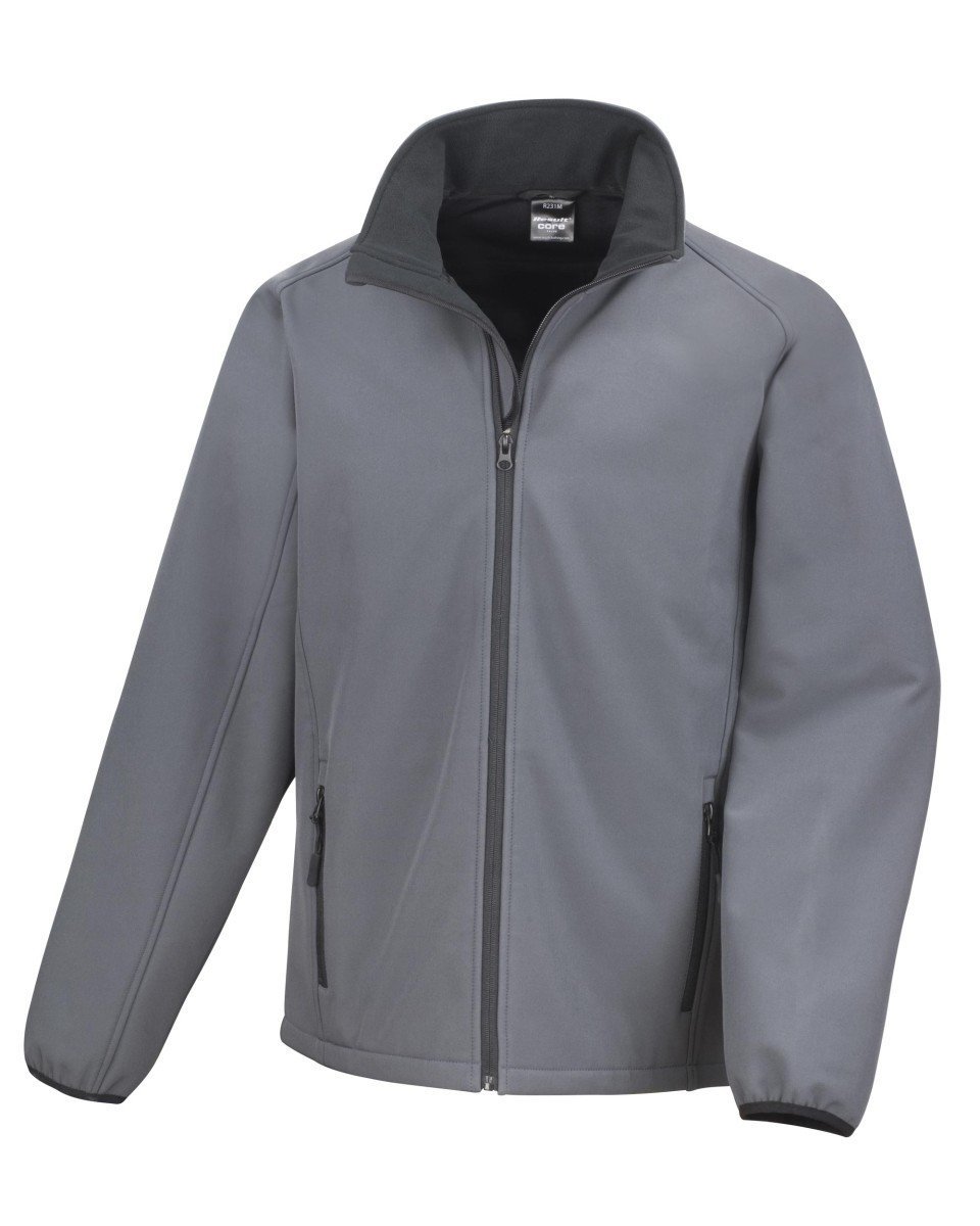 Result Core Men's Printable Softshell Jacket - Print Chimp