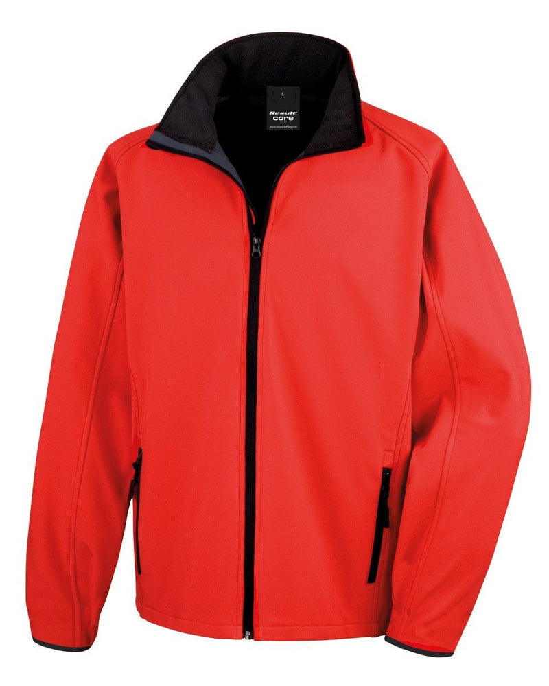 Result Core Men's Printable Softshell Jacket - Print Chimp