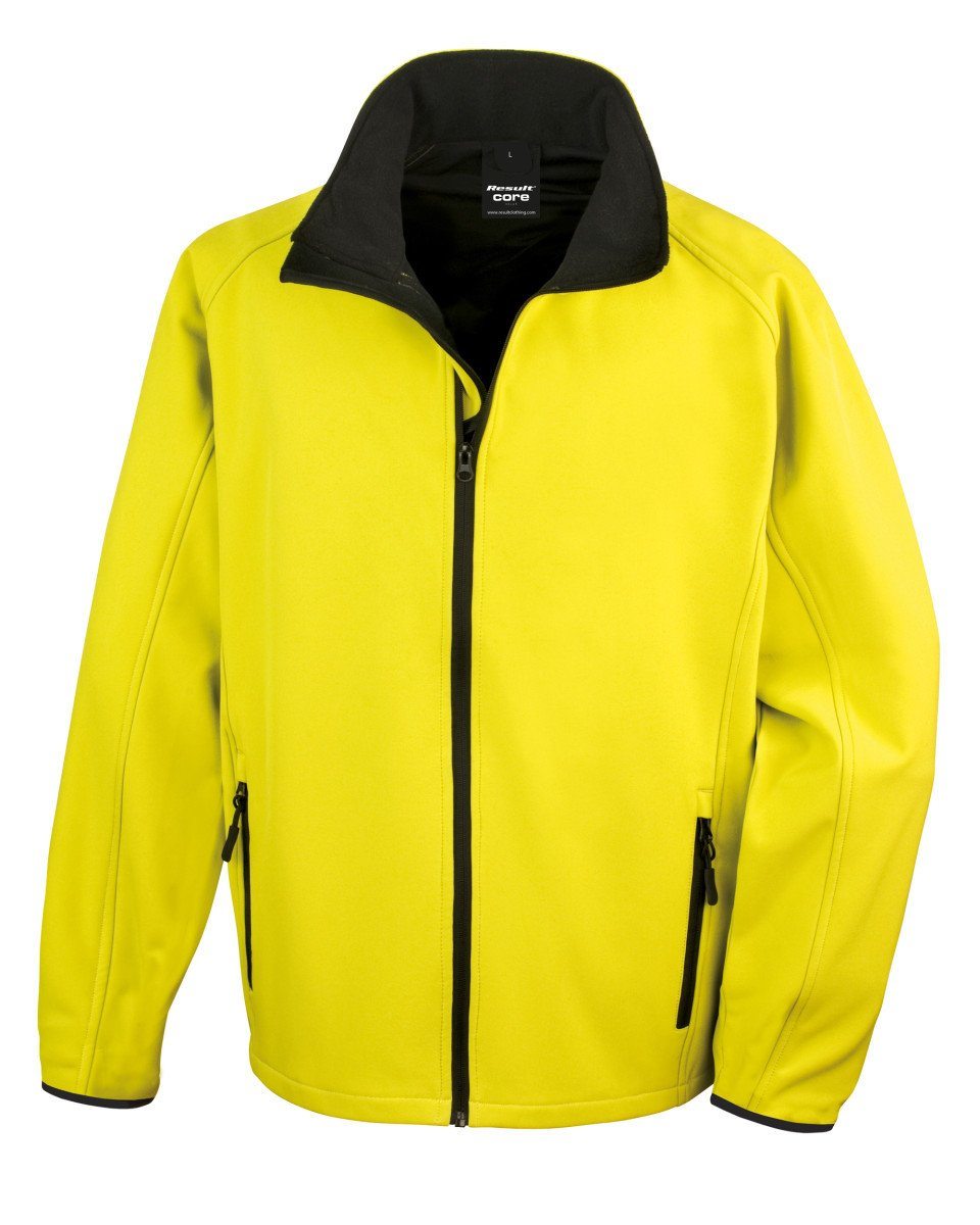Result Core Men's Printable Softshell Jacket - Print Chimp