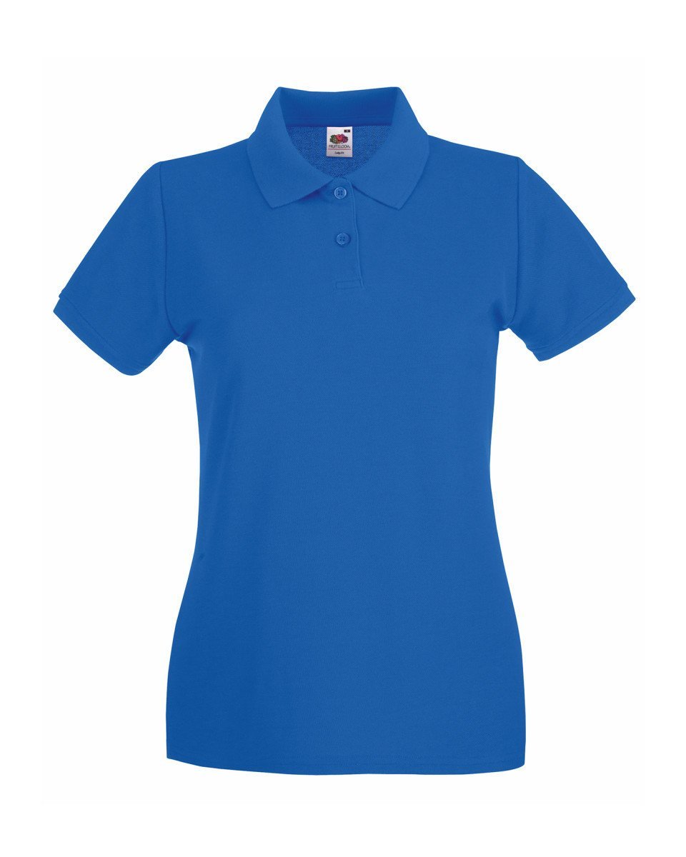 Fruit of the Loom Ladies Premium Polo Shirt - Print Chimp