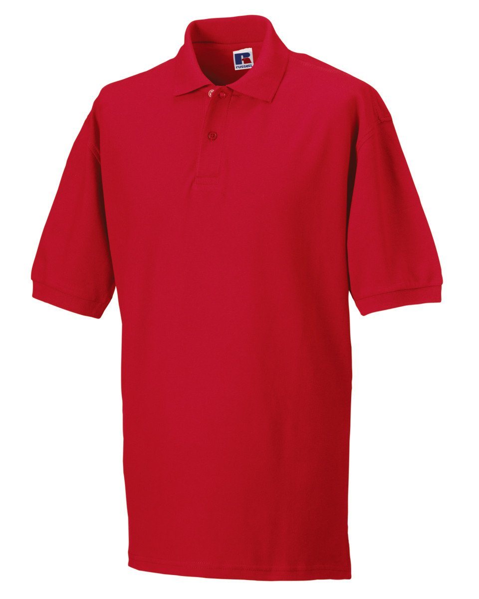 Russell Hardwearing Polycotton Polo Shirt - Print Chimp