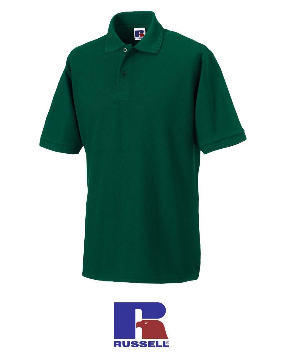 Russell Hardwearing Polycotton Polo Shirt - Print Chimp