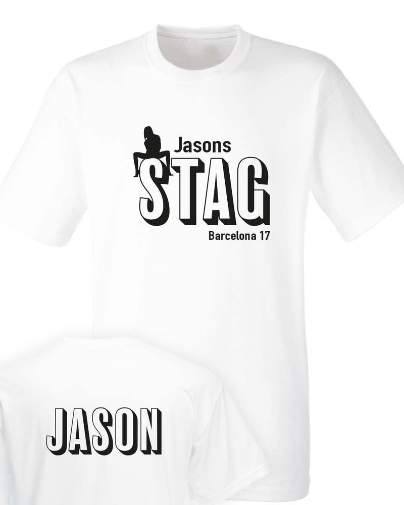 Personalised Stag Do T Shirt - Print Chimp